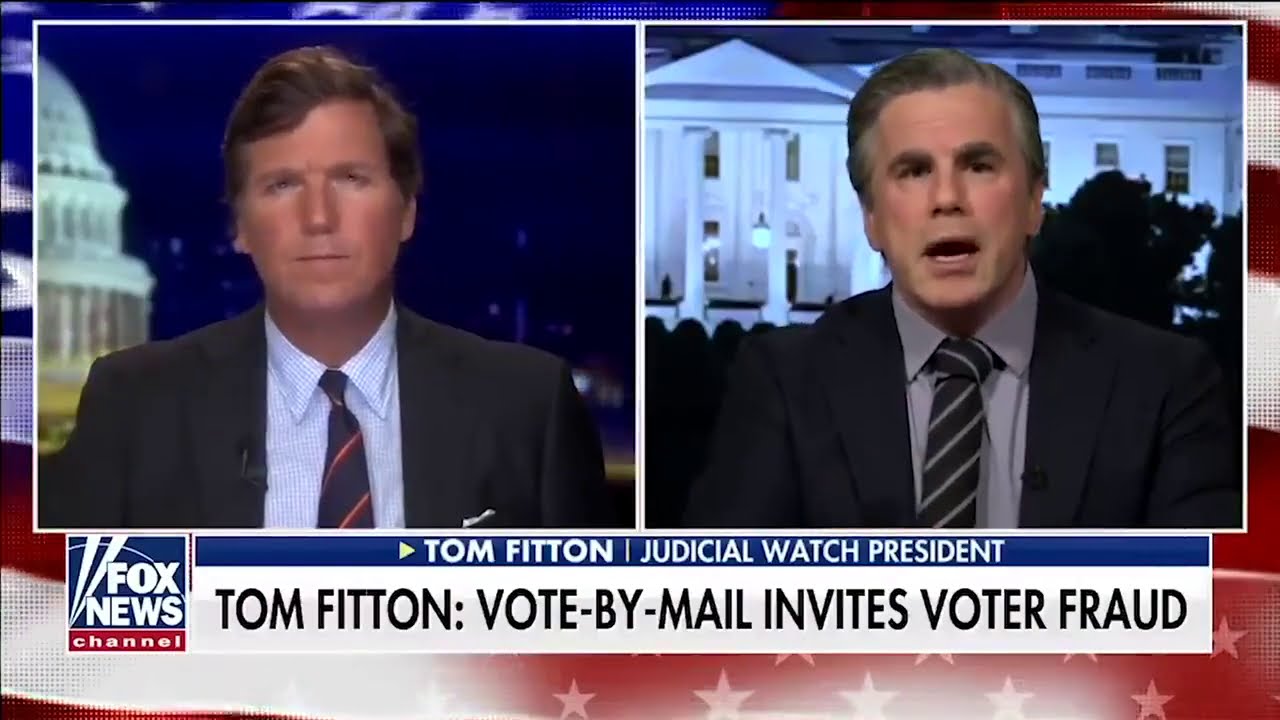 FLASHBACK: Tom Fitton WARNED US about Potential Voter Fraud Risks!