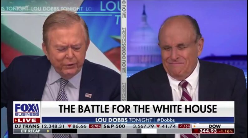 Rudy Giuliani With Lou Dobbs Update PA Election Fraud