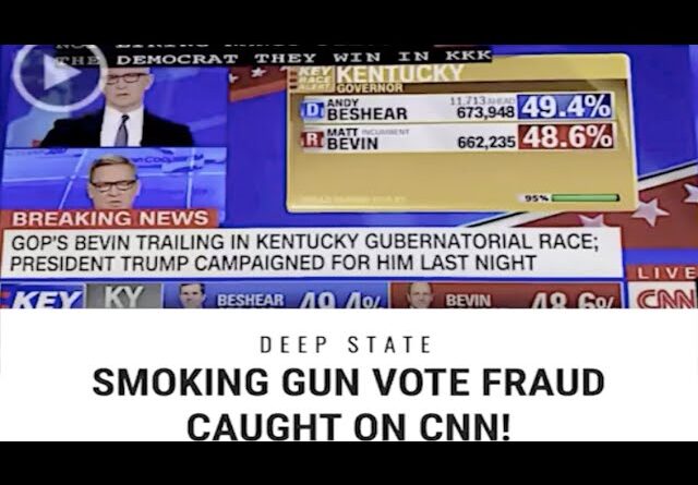 SMOKING GUN⏰VOTE FRAUD Caught Live On CNN