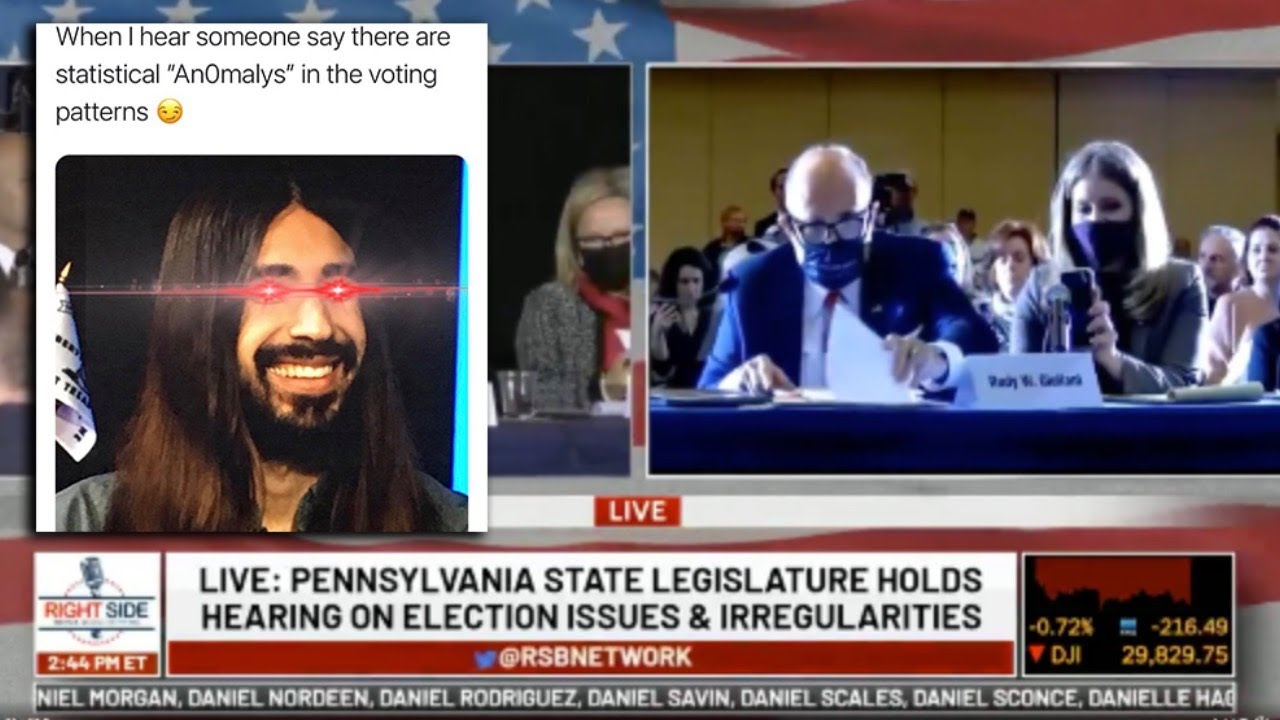 Pennsylvania State Legislature Hearing on Election Irregularities! & Why I Say What I Say!!