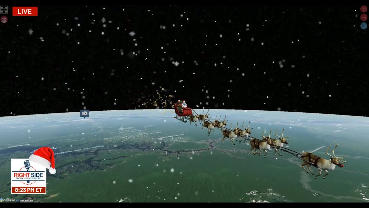 LIVE: Tracking Santa Claus on Christmas Eve 2020 - LIVE Santa Tracker from NORAD & Music