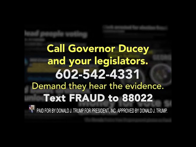 ARIZONA! Contact Governor Ducey and your legislators today.