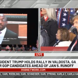 🔴 LIVE: President Donald Trump Rally LIVE in Valdosta, GA