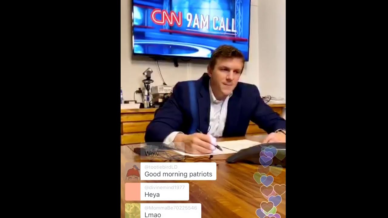 JAMES O'KEEFE LIVE STREAMS CNN PRESIDENT JEFF ZUCKER'S 9AM CALL