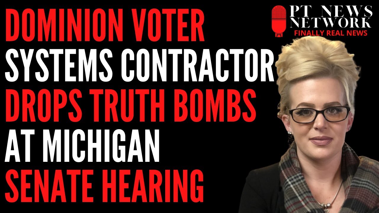 Dominion Contractor Drops a HUGE testimony in front of MI Senate Committee on Oversight