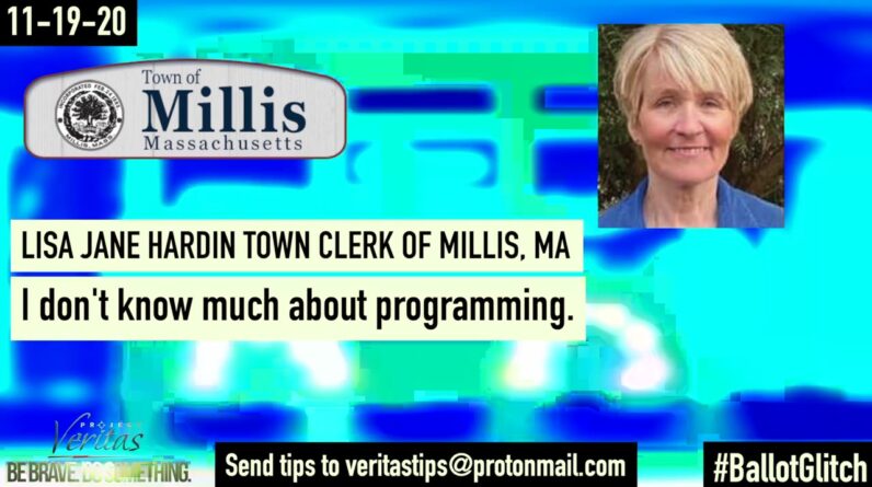 Millis, MA Town Clerk CONFIRMS GLITCH That Sent Mail-In-Ballots To Voters That Didn't Request Them!