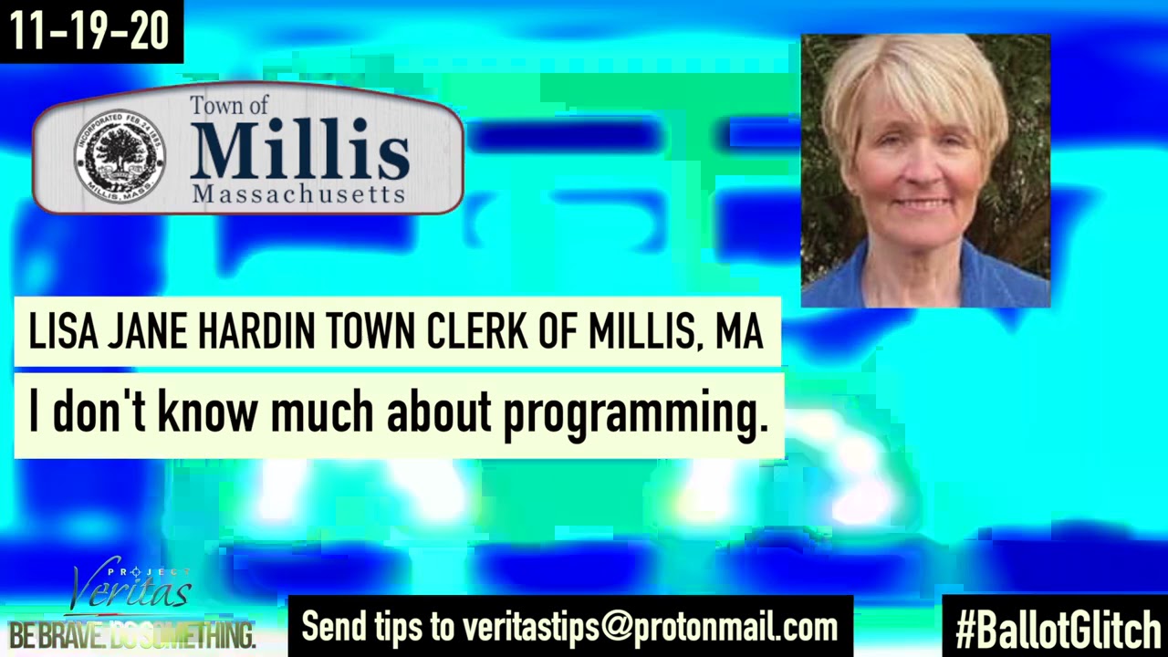 Millis, MA Town Clerk CONFIRMS GLITCH That Sent Mail-In-Ballots To Voters That Didn't Request Them!