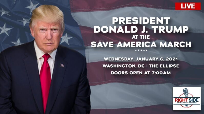 🔴 TRUMP RALLY LIVE IN DC: President Donald Trump at Save America Rally at The Ellipse 1/6/21