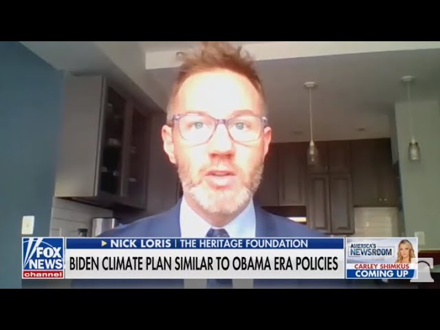 Biden’s Climate Plan Will Subsidize the Wealthy | Nick Loris on Fox News