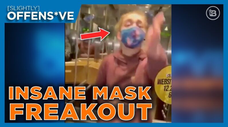 Hilarious Mask Meltdown CAUGHT on Camera | Slightly Offens*ve