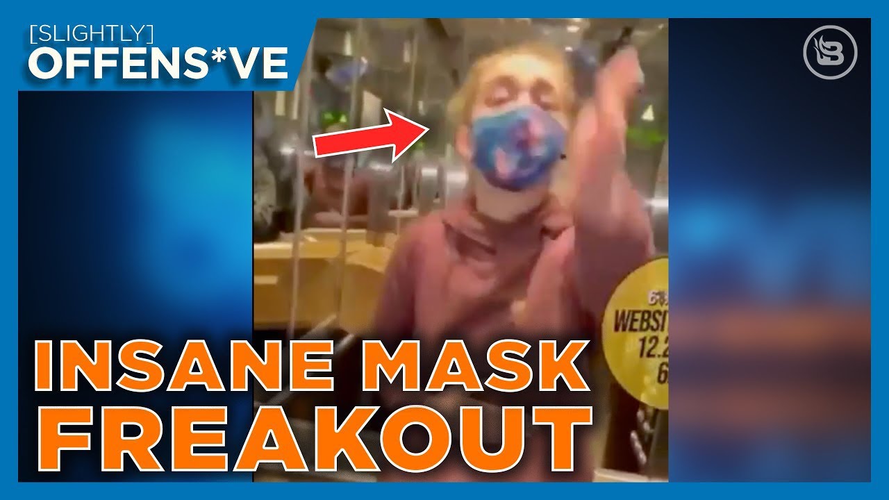 Hilarious Mask Meltdown CAUGHT on Camera | Slightly Offens*ve