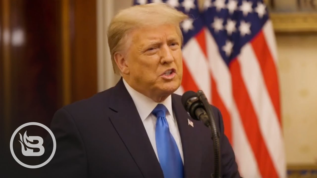 BREAKING: Trump Releases Farewell Video Address in Last Moments as President