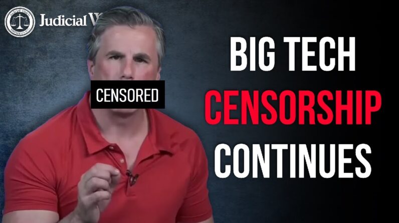 OUT OF CONTROL: Big Tech Censors Trump, Judicial Watch and MILLIONS  of Americans