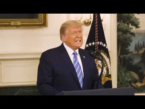 President Trump Releases Video Message 1/7/21