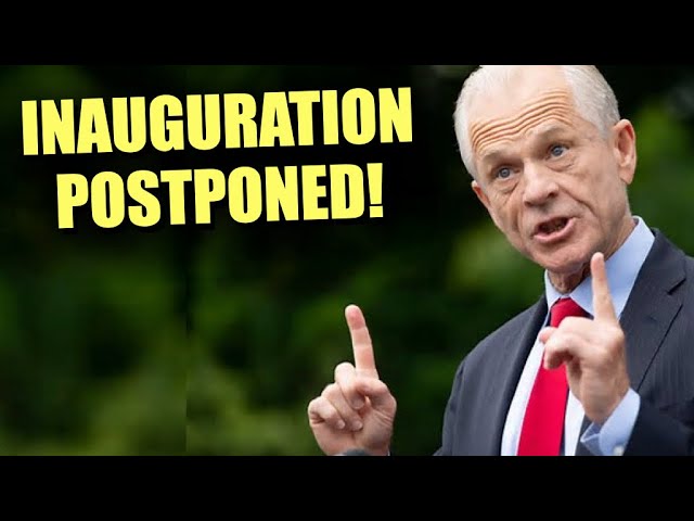 BREAKING: Peter Navarro Says Inauguration Day WILL BE POSTPONED!! BIG NEWS!!