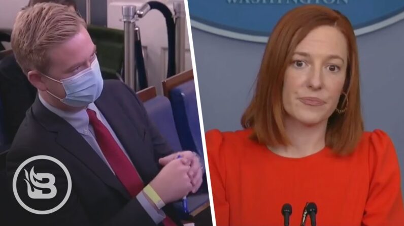 Reporter Leaves Biden’s Press Sec. STUNNED When He Points Out Their Hypocrisy On Masks