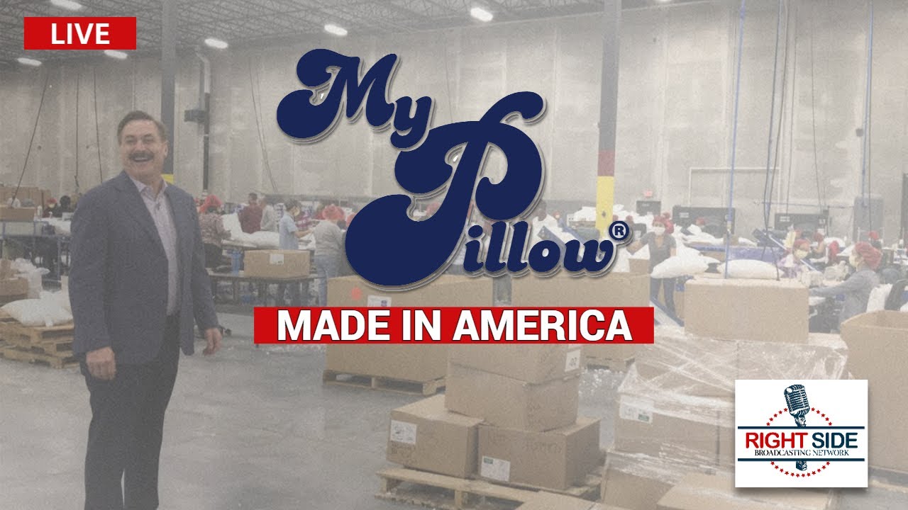 🔴 Made in America: A Behind The Scenes Look Inside The My Pillow Factory