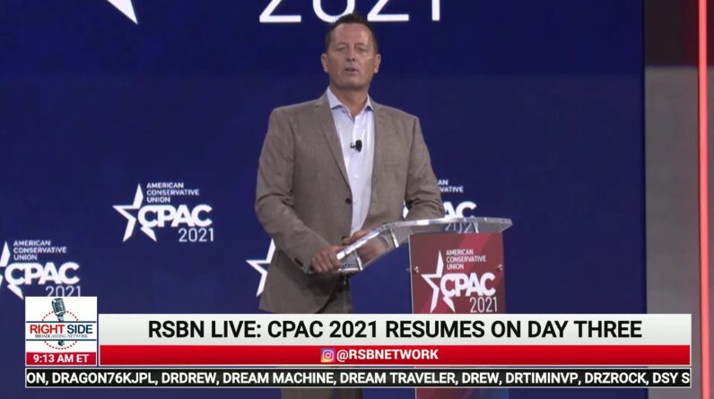 🔴 Ric Grenell Full Speech at CPAC 2021 2/27/21