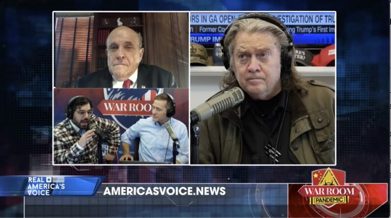 Bannon: 'The way they go after Rudy Giuliani everyday is same way they went after Winston Churchill'