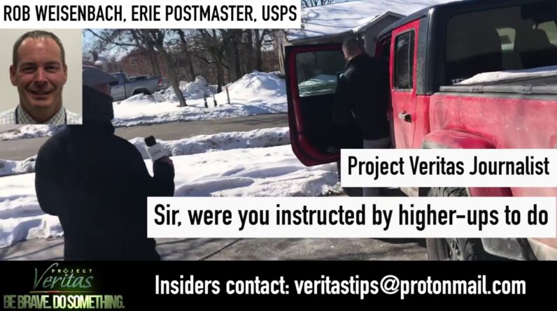 Veritas Journalist Asks Erie, PA USPS Postmaster Rob Weisenbach About Alleged Ballot Back-Dating