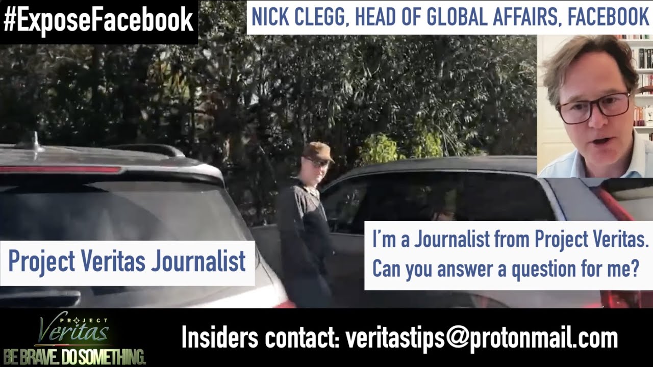 Facebook Head of Global Affairs FLEES When PV Journalist Confronts Him Over Comments In Leaked Tape!