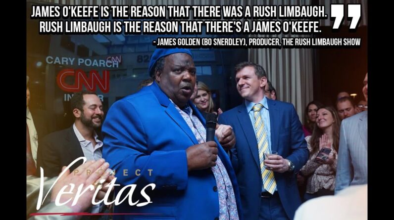 James Golden Honors Rush Limbaugh at Project Veritas CPAC 2021 After Party