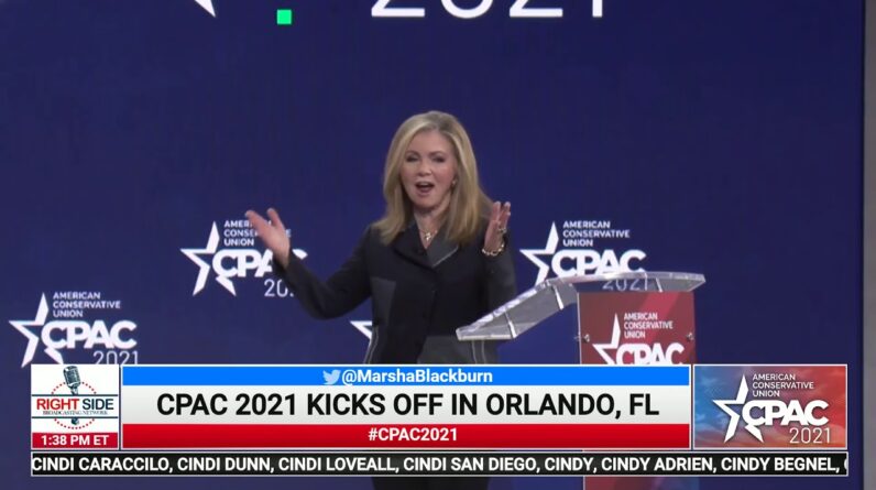 Sen. Marsha Blackburn (R-TN) Full Speech at CPAC 2021