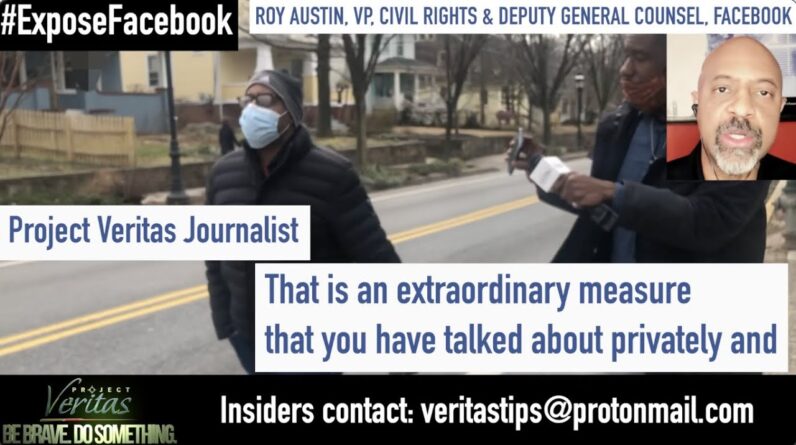 Facebook VP of Civil Rights Roy Austin EVADES Questions From Veritas Journalist on Civil Rights