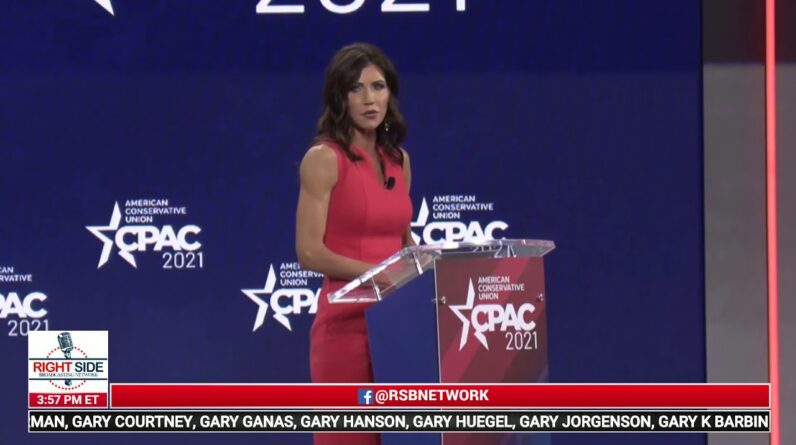 Governor Kristi Noem (R-SD) Full Speech at CPAC 2021 in Orlando, FL 2/27/21