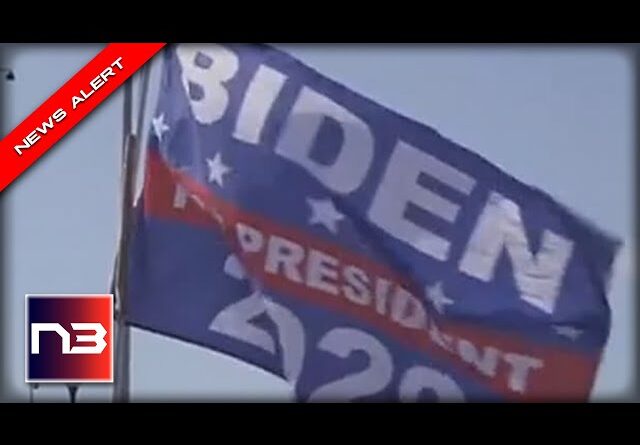 BIDEN 2020 Flag Flying at Migrant Camp Says the Quiet Part OUT LOUD