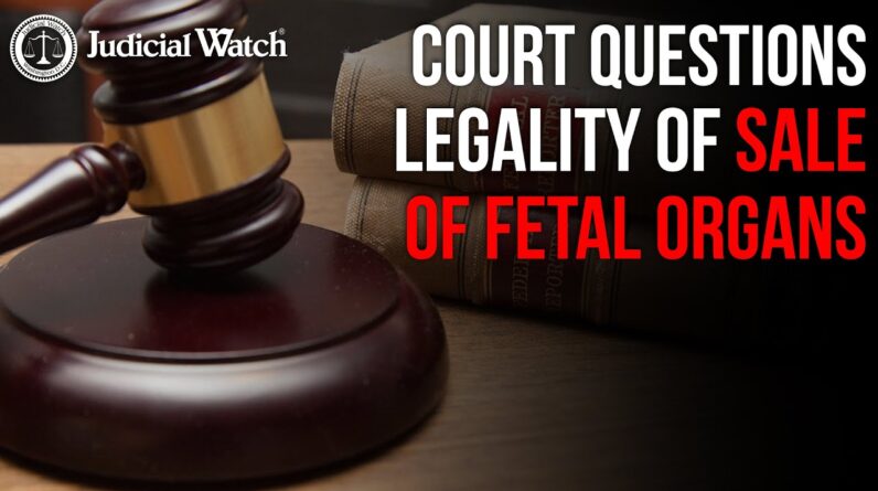 Court QUESTIONS Legality of Sale of Fetal Organs