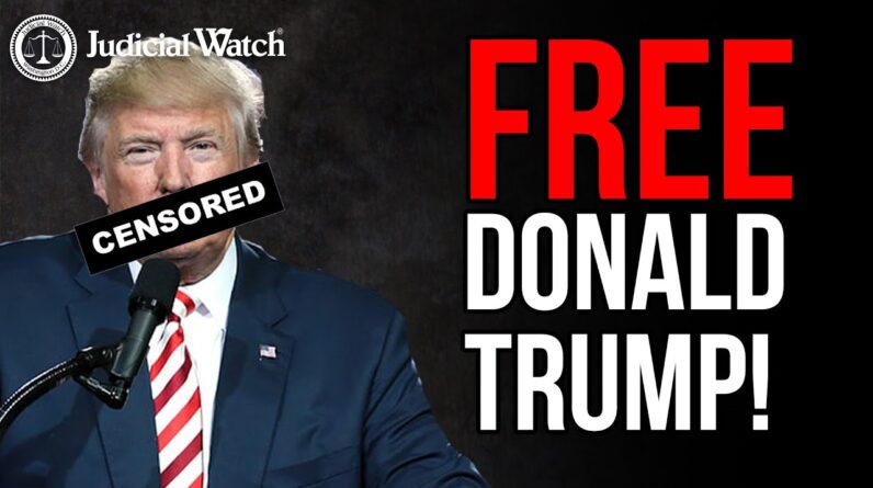 Free Trump – Stop Big Tech Censorship of Trump and Conservatives