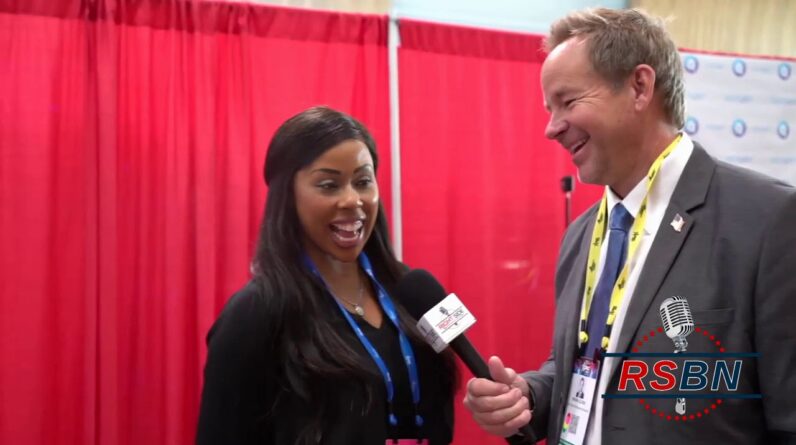 Interview with Kim Klacik at CPAC 2021 2/28/21