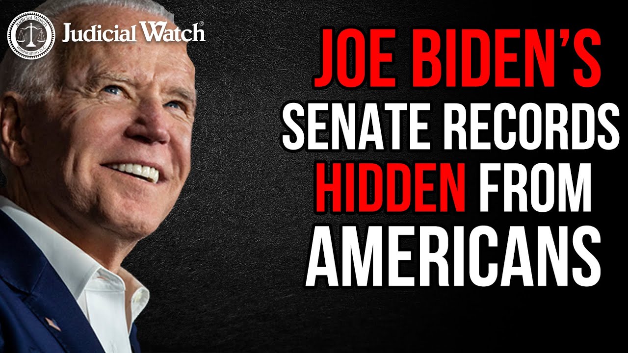 Judicial Watch Sues University of Delaware for Biden Senate Records