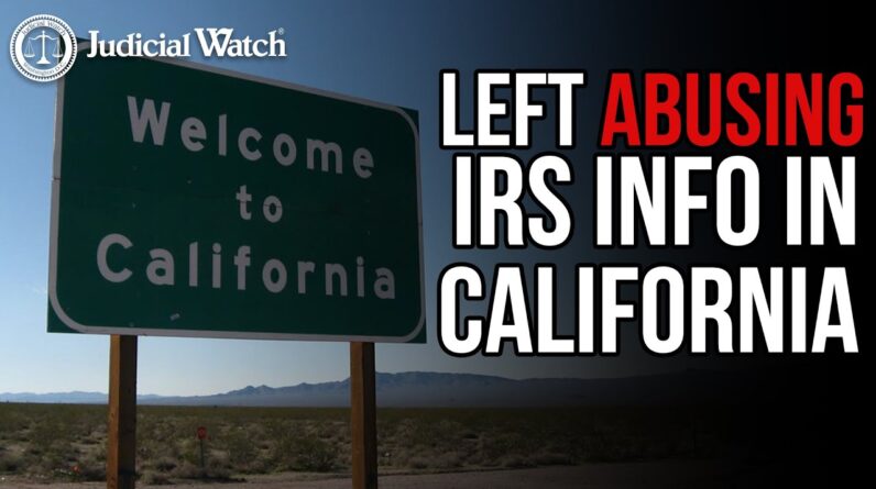 LEFT ABUSE OF IRS INFO—AGAIN!