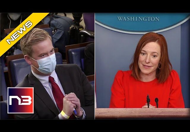 Peter Doocy from FOX Confronts Psaki after Biden Snubs him from Solo Press Conference