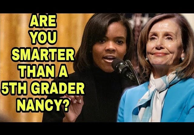 NANCY PELOSI SHREDDED BY CANDACE OWENS