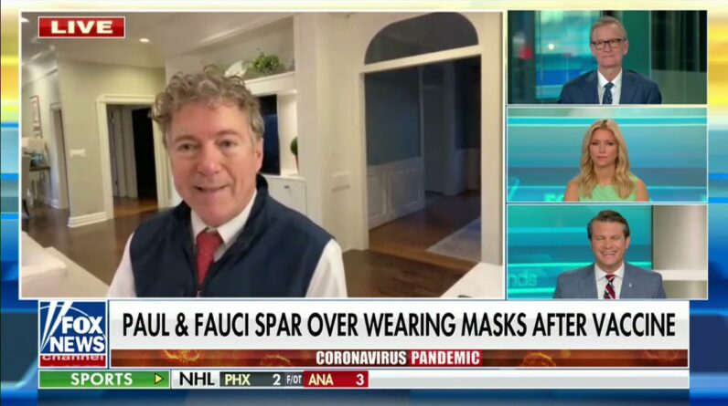 Sen. Paul Discusses Fauci Exchange on Fox - March 19, 2021