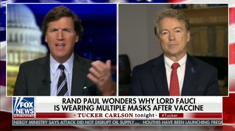 Sen. Paul Joins Tucker Carlson to Discuss Fauci Exchange - March 19, 2021