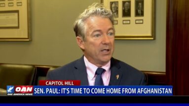 Sen.  Paul on OAN Discussing Troop Withdrawal (Part 2) - March 24, 2021