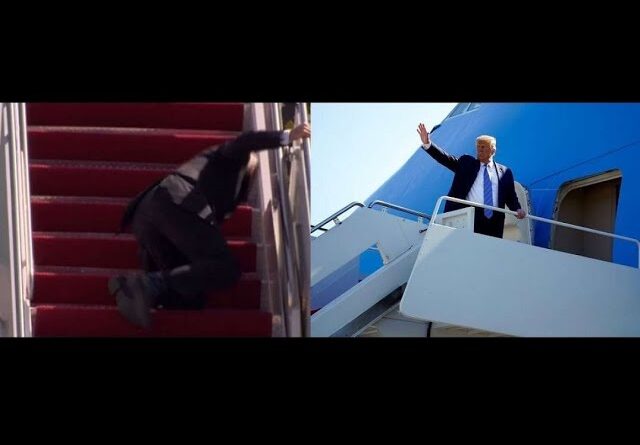 Trump Vs. Biden Stair Challenge, Media Bias Exposed Once Again