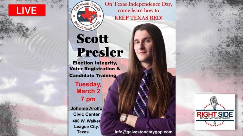 🔴 How to Keep Texas Red: Texas Independence Day w/Scott Presler LIVE 3/2/21