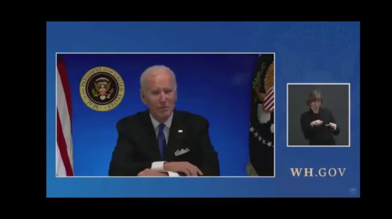 White House Cuts Joe Biden Video Feed As He Offered To Take Questions