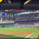 AMAZING SIGHT in Texas as Baseball Stadium is PACKED for Opening Day