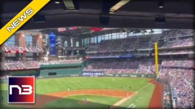 AMAZING SIGHT in Texas as Baseball Stadium is PACKED for Opening Day