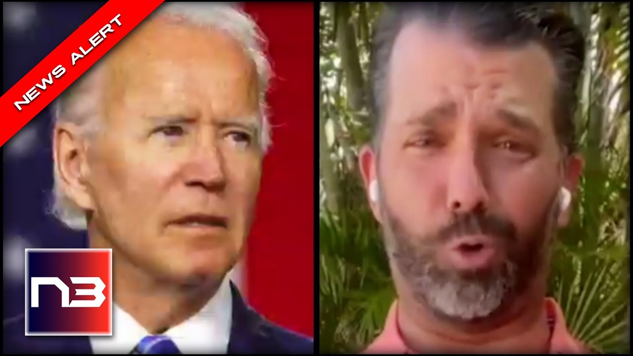 Don Jr REACTS After Biden Asked About Running Against Trump in 2024 - Joe's Answer Is BIZARRE