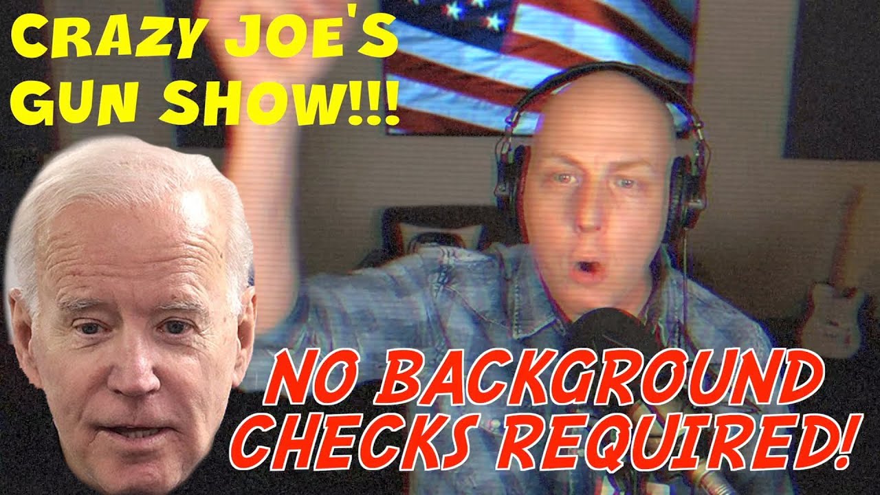 BIDEN BLURTS A BUNCH OF BACKGROUND CHECK BALONEY!