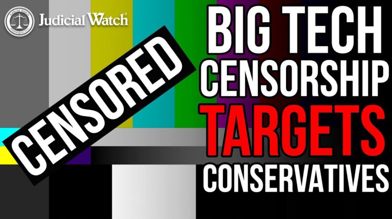 BIG TECH Censorship WORSENS