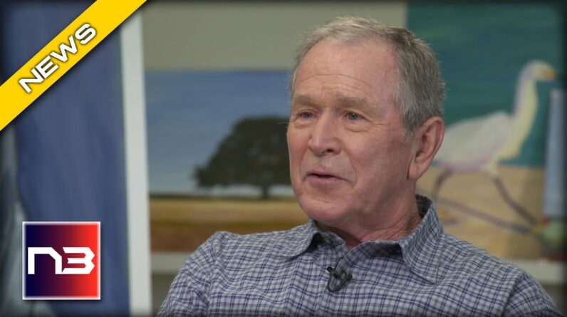 George Bush Goes FULL Anti-GOP Mode  in the middle of this CBS Interview