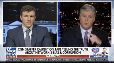 James O'Keefe joins Sean Hannity on Fox News to discuss Project Veritas' new #ExposeCNN bombshell